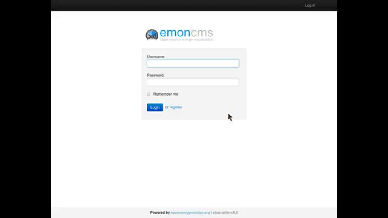emonPi Setup 1/6: Create account & connect to WIFI