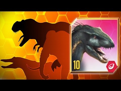 INDORAPTOR Vs 9 OPPONENTS - Jurassic World The Game