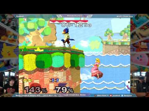 Break Smash #39   SSBM W3   RyoBeat VS MGFC Chain Ace