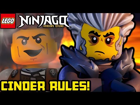 Why CINDER is the Superior Smoke Master! 💨 Ninjago Dragons Rising Season 2