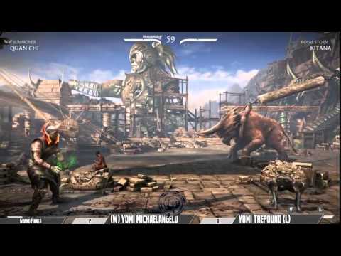 Gwinnett Brawl (Apr 25, 2015) - MKX - Grand Final - Yomi Michaelangelo vs Yomi Trepound