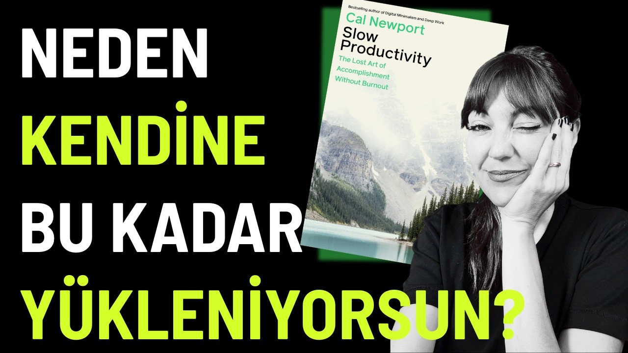 Sürekli Tükenmiş Hissetmekten Nasıl Kurtuluruz? (Kitap Özeti: Slow Productivity - Cal Newport)
