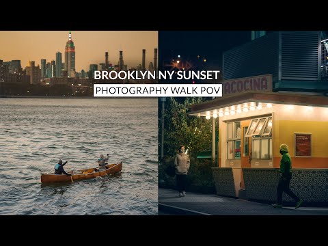 Brooklyn Sunset POV Street Photography