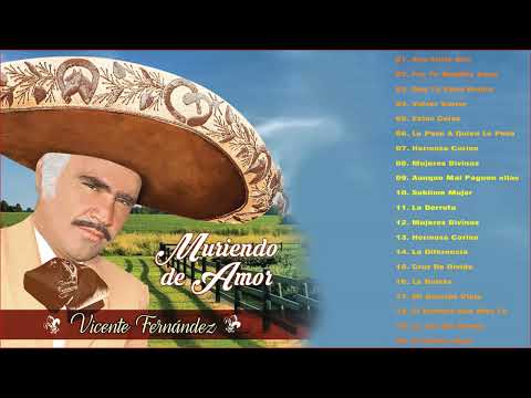 VICENTE FERNANDEZ Y ANTONIO AGUILAR EXITOS 30 SUPER CANCIONES RANCHERAS INOLVIDABLES 2022