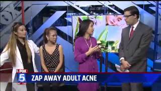 Southern California Dermatologist Dr. Tess Mauricio Demos Tri-Beam Laser for Acne