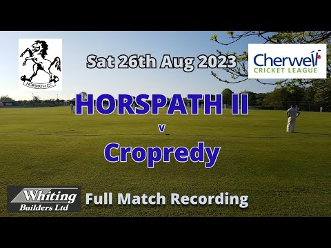 26Aug2023 :  Horspath II v Cropredy