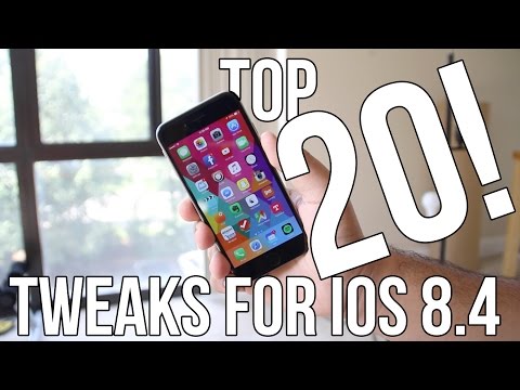 Top 20 Jailbreak Tweaks for iOS 8.4 iPhone 6, iPod Touch and iPad 2015!