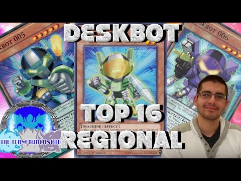 YUGIOH TOP 16 REGIONAL DESKBOT | DECK PROFILE 2015 | Jesus Quintero