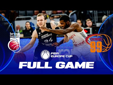Brose Bamberg v Niners Chemnitz | Full Basketball Game | FIBA Europe Cup 2022-23