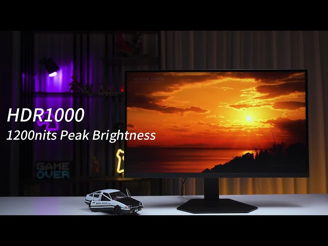 Vídeo relacionado con TITAN ARMY Monitor Gaming 27 Pulgadas, 275Hz 240Hz, QHD Monitor, Fast IPS, 1ms, 2K 2560 x 1440P, Mini LED-DyDs 5 Tech, FreeSync, HDR1000, 100% sRGB, Luz azul baja, VESA 100x100, DP1.4/HDMI 2.0, P276MS