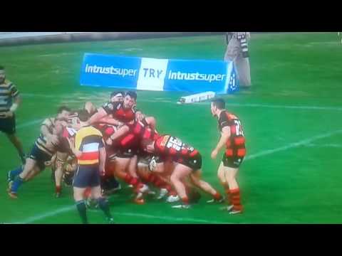 Shute Shield 2016 Grand Final Pitch Invasion