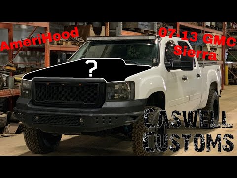 AmeriHood Ram Air Hood 07-13 GMC Sierra 1500