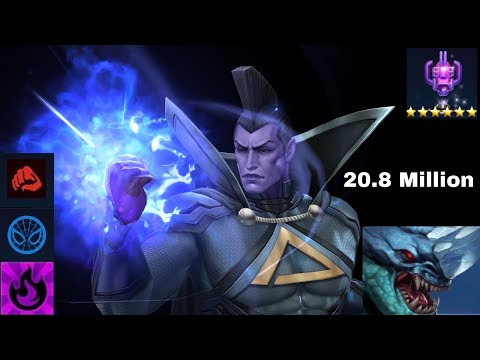 Gladiator 20.8 Million (Mighty Rage) | Combat Hero ABX Burn - Marvel Future Fight