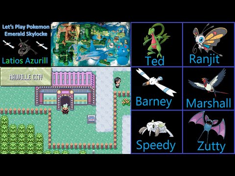 Let's Play Pokemon Emerald Skylocke:  Part 7 - Preparing For Wattson's Gym