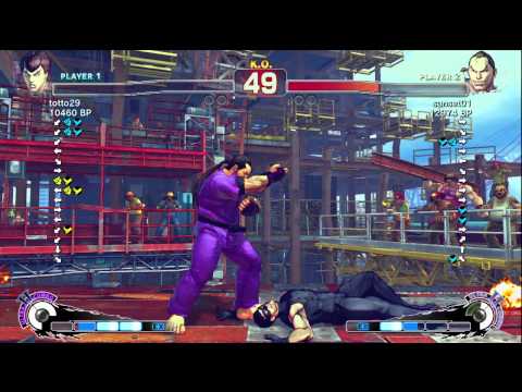 sunset01 [Dan] vs totto29 [Fei] SSF4 Japanese Online Ranked Matches - TRUE-HD