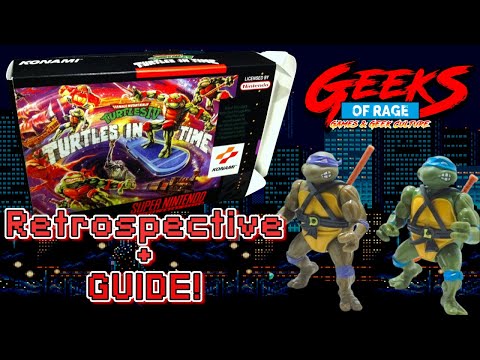 Teenage Mutant Ninja Turtles: Turtles In Time 1992 (SNES) Retrospective and GUIDE! #Nintendo #retro