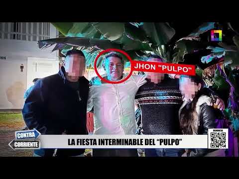 Contra Corriente - AGO 05 - LÍDER DE "LOS PULPOS" LIBRE Y DE FIESTA | Willax