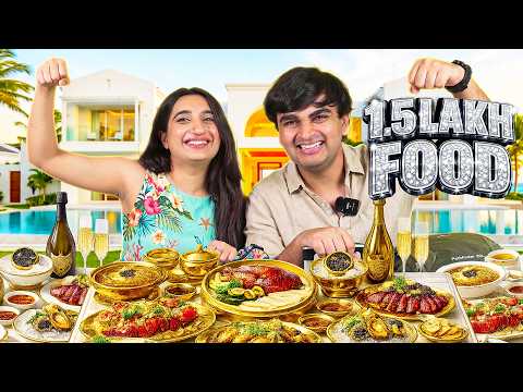 Trying Rs1.5 Lakh 5 Star Hotel Food