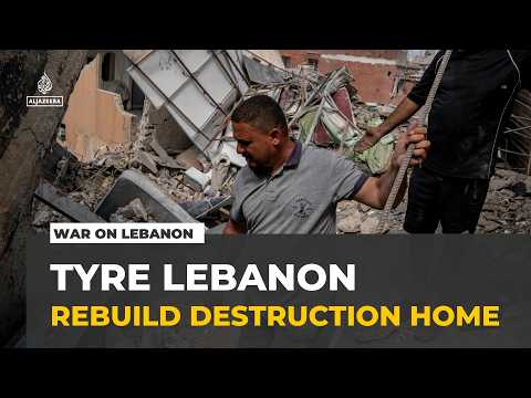 Lebanese return home: Citizens of Tyre try to rebuild amid destruction