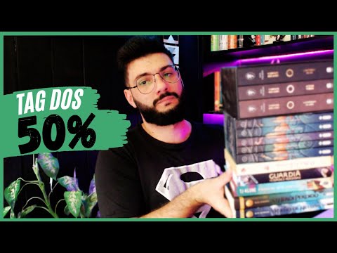 TAG DOS 50% | LEITURAS AT AQUI (2023) | Estante do Edu