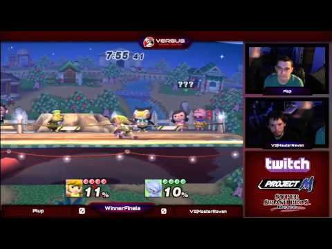 Versus Monthly Rumble November - Plup (Toon Link) vs VS|MasterRaven (MewTwo) PM Winners Semis