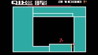 Qix for the Atari 8-bit family