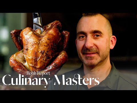 How Chef Marc Forgione Cooks Chicken Over Live Fire at N.Y.C.'s Peasant | Culinary Masters