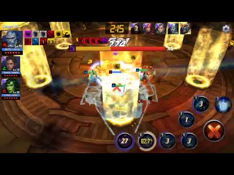 Marvel Future Fight T3 Apocalypse vs WBU Ebony stage 99