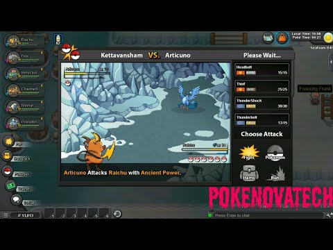 How to catch legendary pokemon articuno in pokemon revolution online