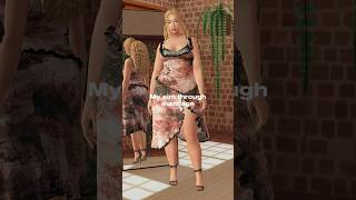 My sim through marriage 💍 #sims4 #sims4cas #shorts