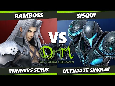 DAT Monday Meltdown 220 Winners Semis - RAMBOSS (Sephiroth, Samus) Vs. sisqui (Dark Samus) SSBU Ulti