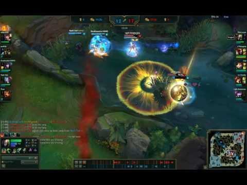 Singed TP Fight at Dragon