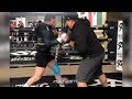 CANELO ALVAREZ UNLEASHING BRUTAL POWER PUNCHES TRAINING FOR DANIEL JACOBS