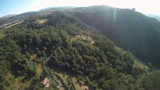 preview picture of video 'GoPro HD: Fantasticable... Ribeira de Pena Aventura Park'