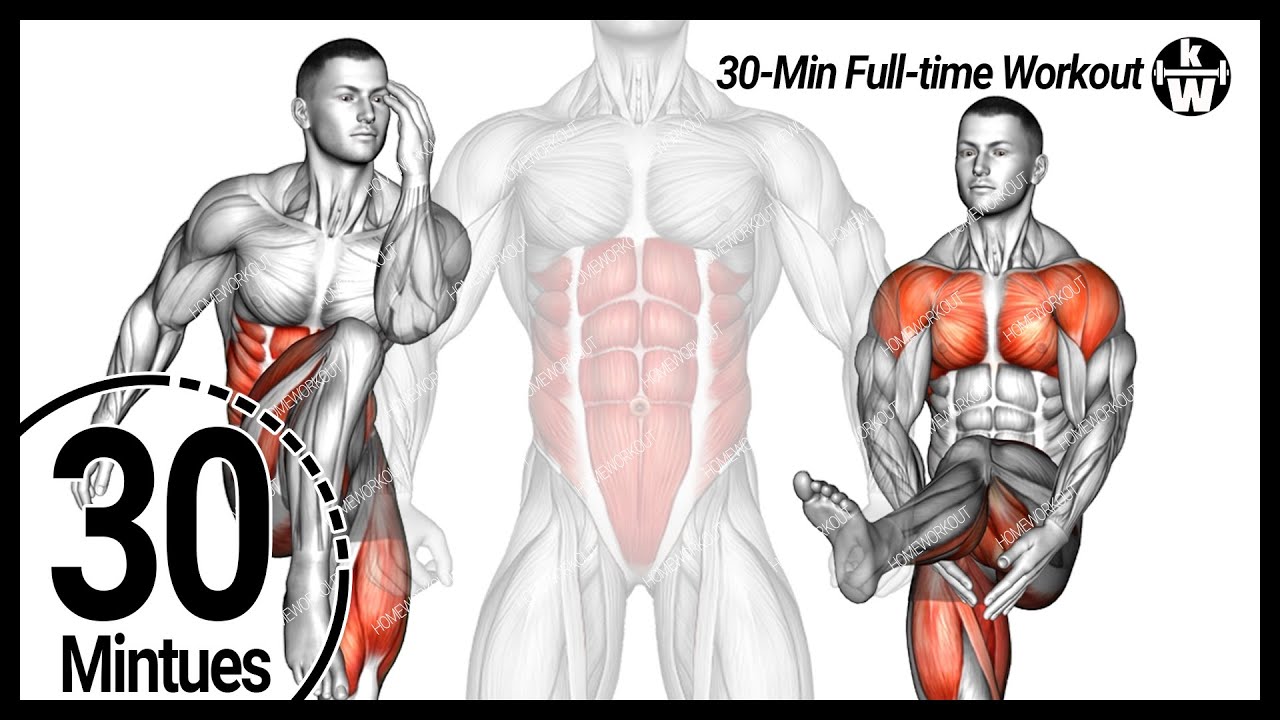 30-Min Standing Abs Workout! ➜ Get Six-Pack Abs Fastest Ever.