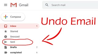 How To Recall A Message In Gmail That