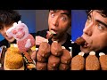 ASMR CANDY ICE CREAM BARS SNICKERS MARS MAGNUM OREO MILKA NUTELLA CHOCOLATE PARTY McBang ASMR