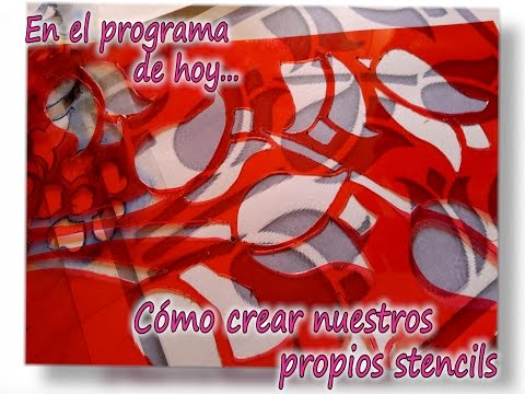 Cómo hacer nuestros propios stencils o plantillas 1/2