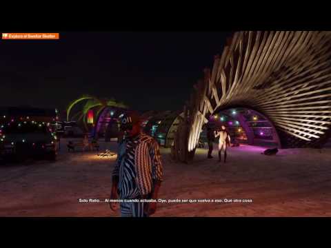Burning Man in Watch Dogs 2  (skelter festival)