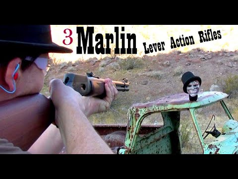 Marlin Lever Action Rifle Shootout - Kmart .30-30 vs. .357 Mag  vs. .44 Mag -  Which One Is Better?