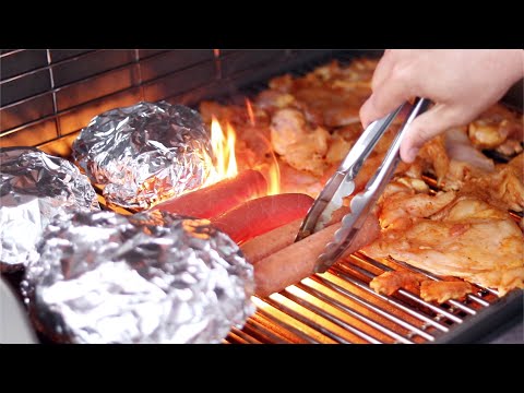 Grilling out for International Dinner... Finnish Style (feat. Quiche and Lettu)