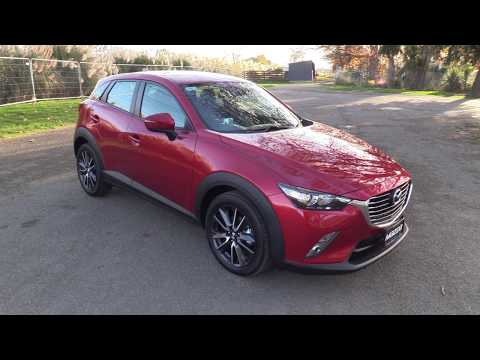 Brand new Facelift 2017 Mazda CX-3 GSX presentation - Soul Red