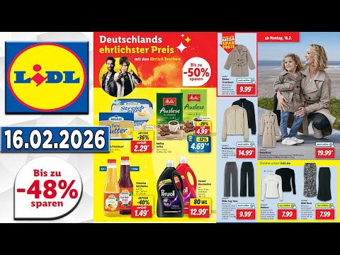 LIDL Prospekt Diese Woche – Gültig von 16.02.2026-  Angebote werbung
