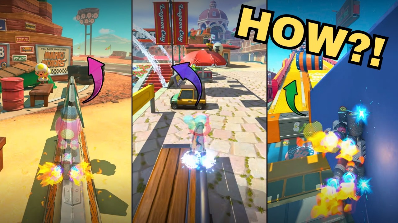 Mario Kart World Shortcuts but They Get Increasingly IMPOSSIBLE