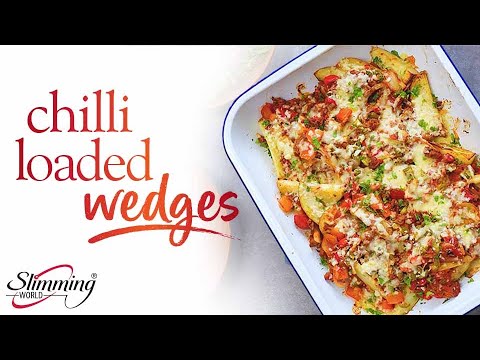 Slimming World chilli loaded wedges recipe - 6 Syns (FREE if using cheese as Healthy Extra ‘a’ )
