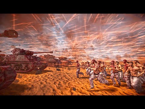 500 CHUCK NORRIS vs 500.000 GERMAN SOLDIER + 1.000 SHERMAN TANK | Ultimate Epic Battle Simulator 2