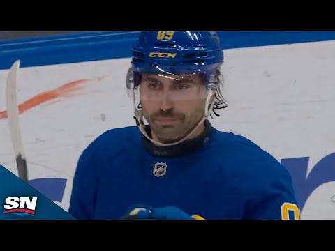 Sabres' Tuch puts home own rebound from an impossible angle vs. Jets