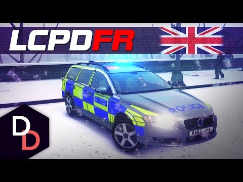 Met Police Snow Patrol - LCPDFR 1.1 The British way! - Day 147
