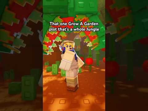 Roblox Grow A Garden Jungle #roblox #potemer #robloxanimation