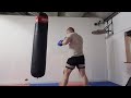 95kg Bodybuilder Boxing The Heavy Bag 16oz Gloves